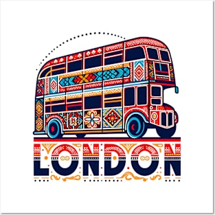 London Bus Posters and Art